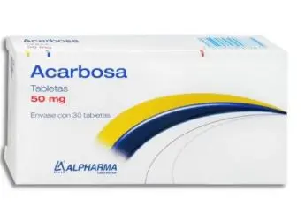 ACARBOSA 50MG ALPHARMA Tabletas - c/30