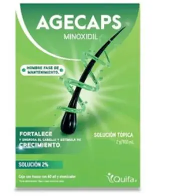 [7501109769070] AGECAPS 2% HOMBRE Solucion Topica - 60 ml