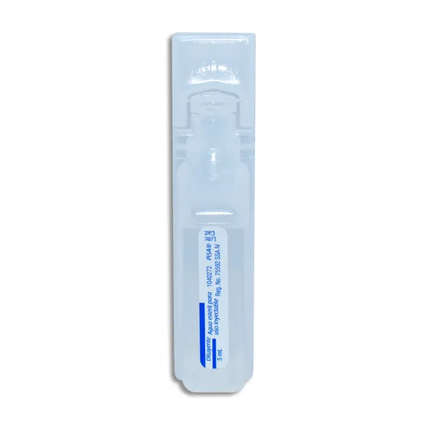 AGUA INYECTABLE 5ML FLEXOVAL Solucion - 5 ml