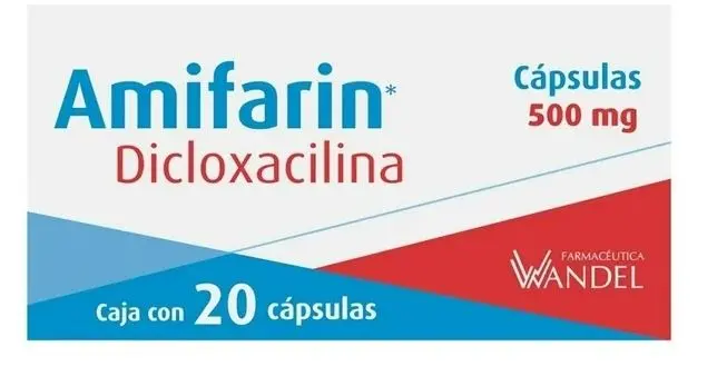 AMIFARIN 500MG Capsulas - c/20