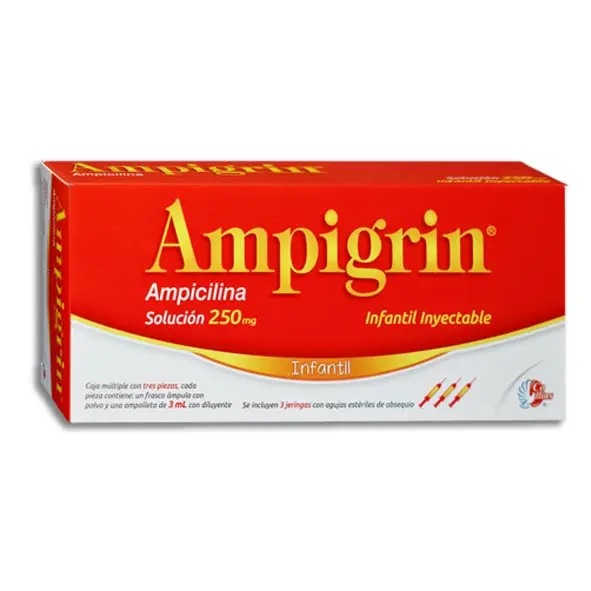 [780083140939] AMPIGRIN INFANTIL C/JERINGAS Solucion Inyectable - c/3