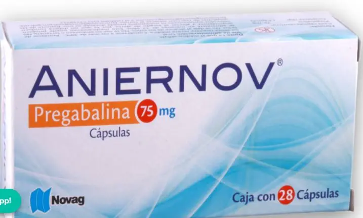 ANIERNOV 75MG Capsulas - c/28