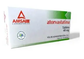 ATORVASTATINA 40MG AMSA Tabletas - c/10