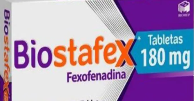 BIOSTAFEX 180MG Tabletas - c/10