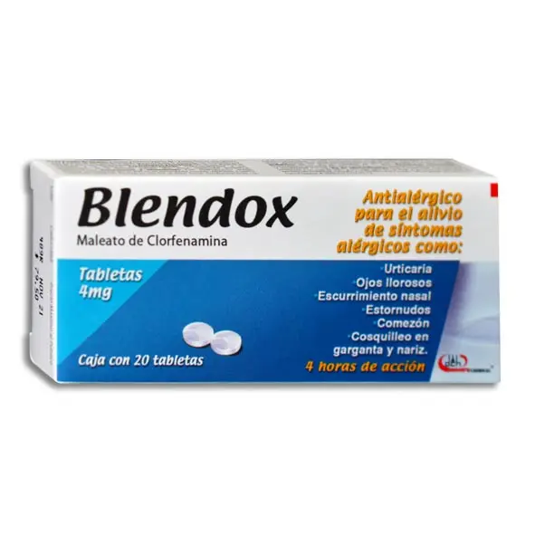 BLENDOX Tabletas - c/20
