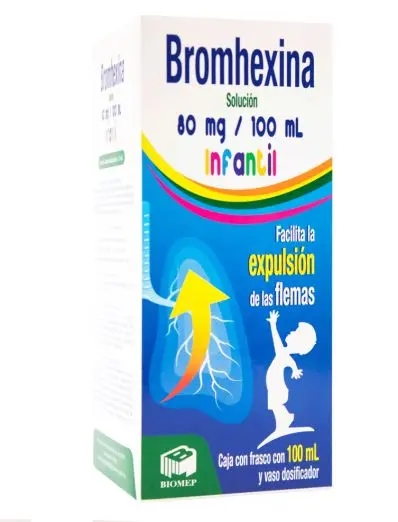 BROMHEXINA INFANTIL BIOMEP Solucion - 100 ml