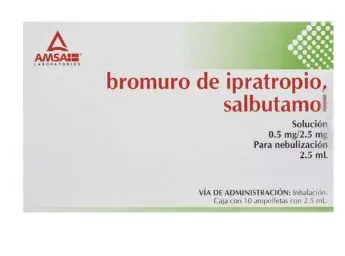 BROMURO DE IPRATROPIO-SALBUTAMOL AMSA Solucion - c/10