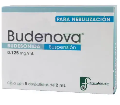 BUDENOVA 500MCG Suspension para nebulizar - c/5