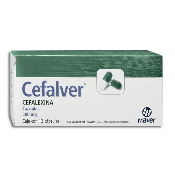 CEFALVER 500MG Capsulas - c/12
