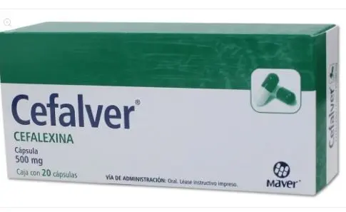 [7502009740480] CEFALVER 500MG Capsulas - c/20