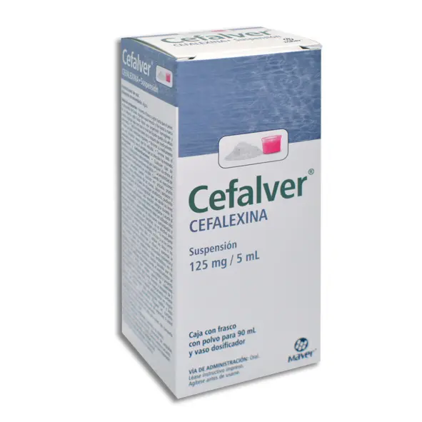 CEFALVER 125MG  Suspension - 90 ml