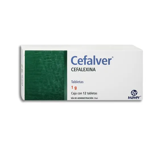 CEFALVER 1GR Tabletas - c/12