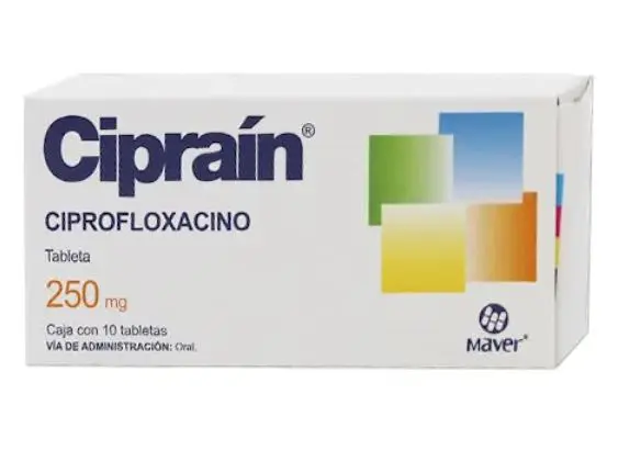 CIPRAIN 250MG Tabletas - c/10