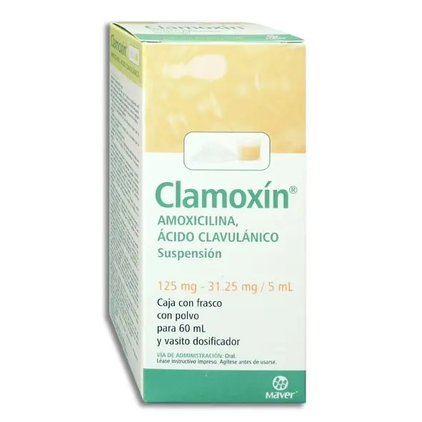 CLAMOXIN 125/31.25MG Suspension - 60 ml