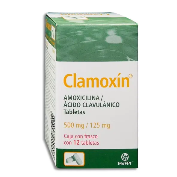 CLAMOXIN 500/125MG Tabletas - c/12