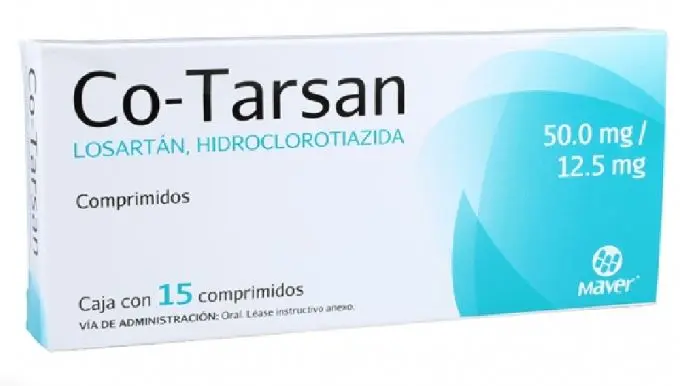 CO-TARSAN 50/12.5MG Comprimidos - c/15