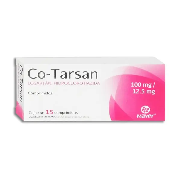 CO-TARSAN 100/12.5MG Comprimidos - c/15