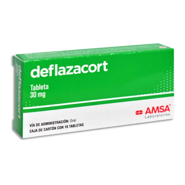 DEFLAZACORT 30MG AMSA Tabletas - c/10