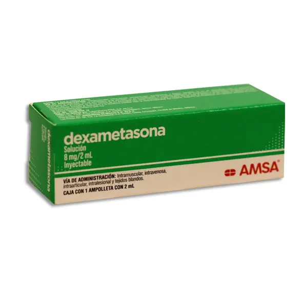 DEXAMETASONA 8MG/2ML AMSA Solucion Inyectable - c/1