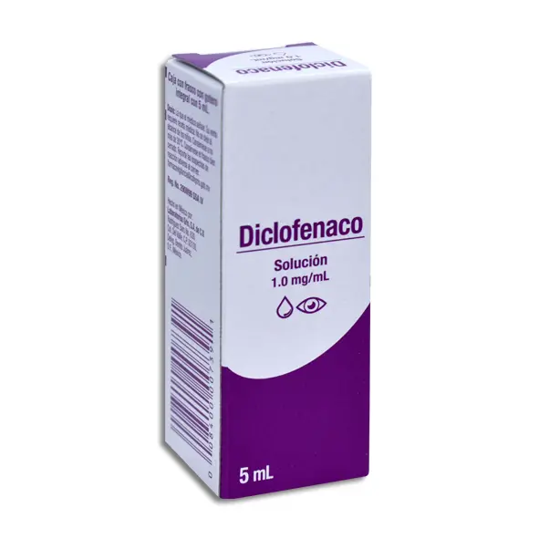 DICLOFENACO GRIN Solucion Oftalmica - 5 ml