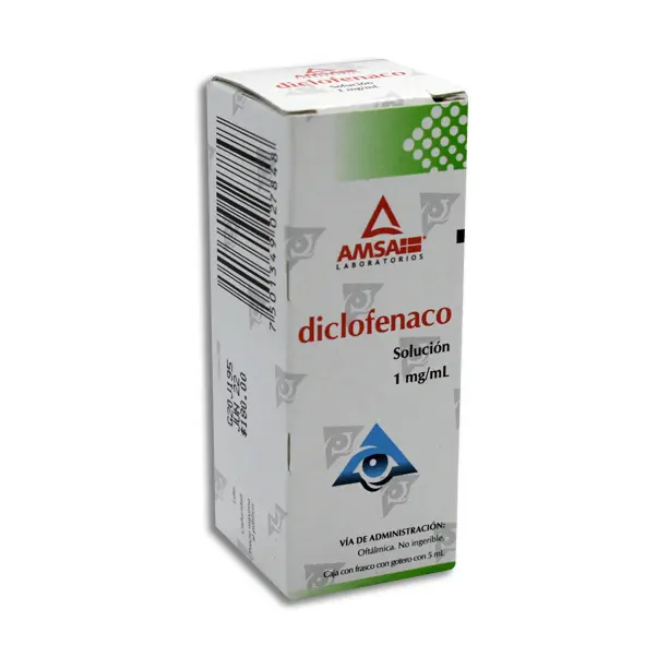 DICLOFENACO AMSA Solucion Oftalmica - 5 ml