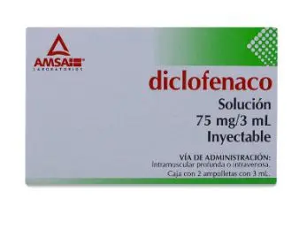 DICLOFENACO AMSA Solucion Inyectable - c/2