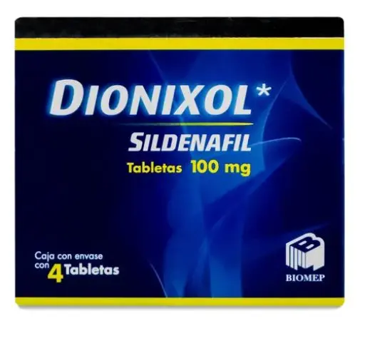 DIONIXOL 100MG Tabletas - c/4