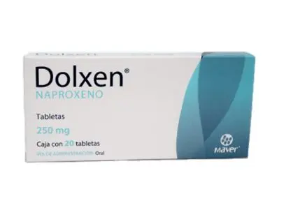 DOLXEN 250MG Tabletas - c/20