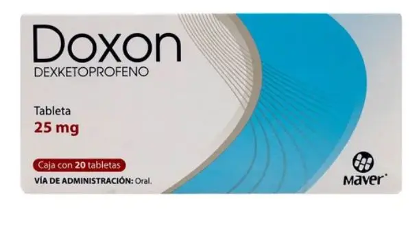 DEXKETOPROFENO 25MG MAVER Tabletas - c/20 
