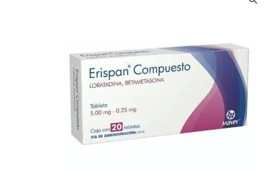 ERISPAN COMPUESTO Tabletas - c/20