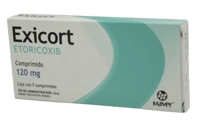 EXICORT 120MG Comprimidos - c/7