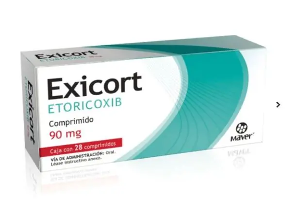 [7502009746505] EXICORT 90MG Comprimidos - c/28