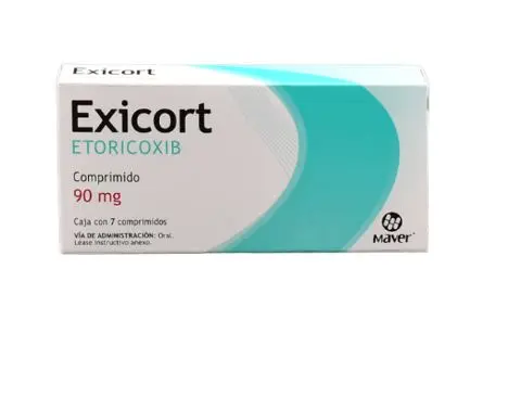 [7502009746482] EXICORT 90MG Comprimidos - c/7