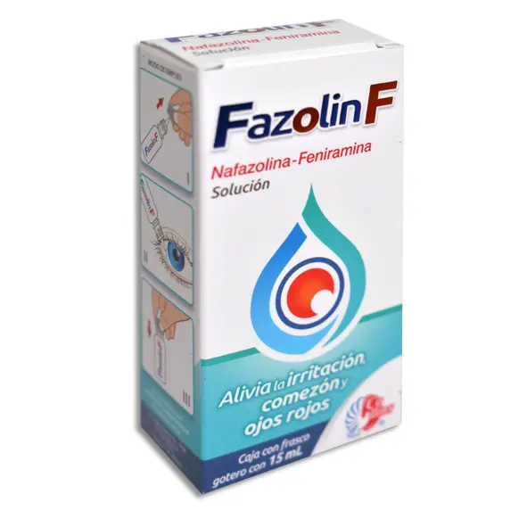 FAZOLIN F Solucion Oftalmica - 15 ml