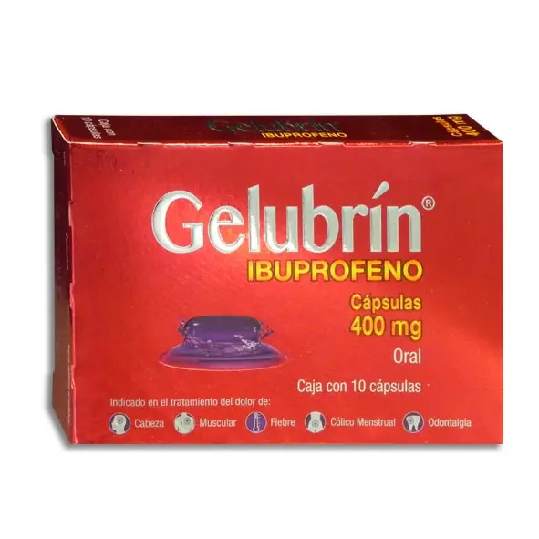 GELUBRIN 400MG Capsulas - c/10