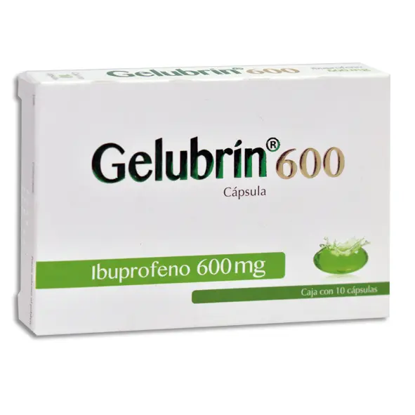 GELUBRIN 600MG Capsulas - c/10