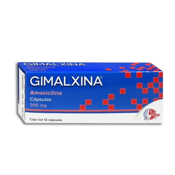 [780083140663] GIMALXINA 500MG Capsulas - c/12