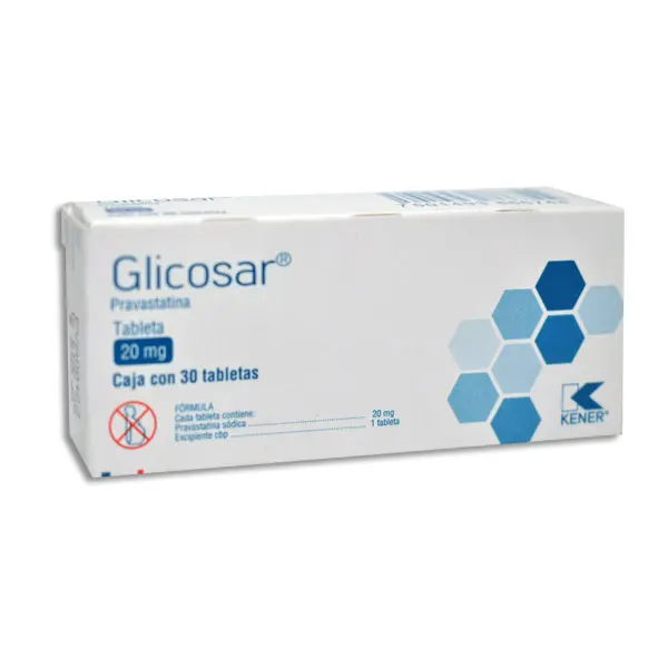 GLICOSAR 20MG Tabletas - c/30