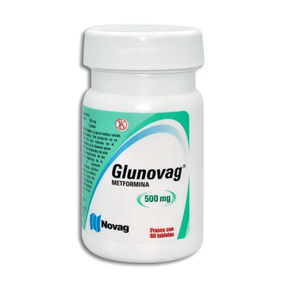 GLUNOVAG 500MG Tabletas - c/60