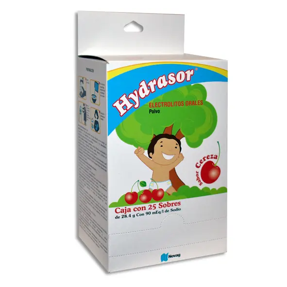 HYDRASOR CEREZA ELECTROLITOS Polvo en Sobres - c/25