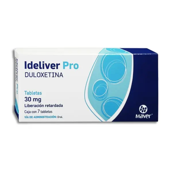 IDELIVER PRO 30MG Tabletas LR - c/7