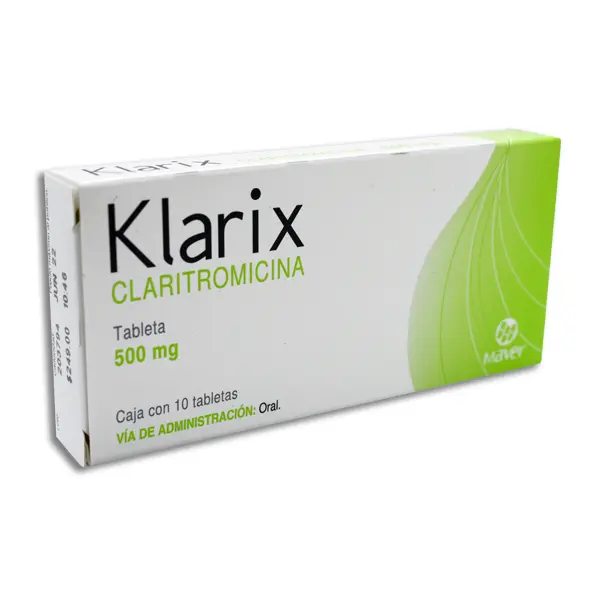 KLARIX 500MG Tabletas - c/10