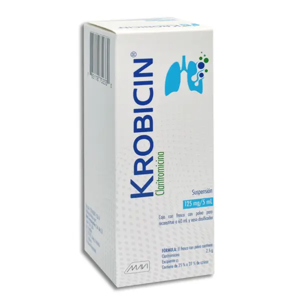 KROBICIN 125MG Suspension - 60 ml