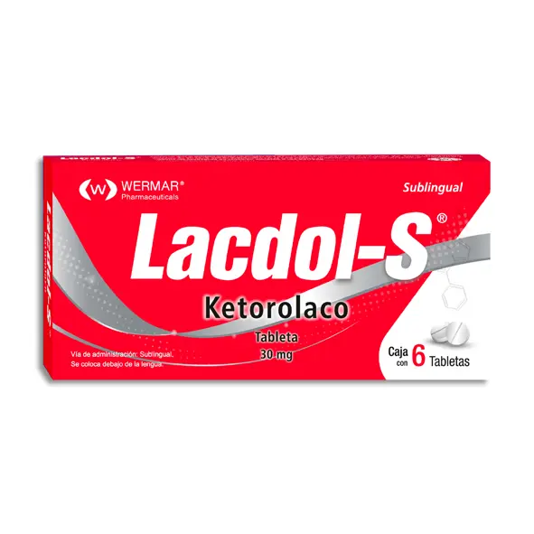 LACDOL-S Tabletas - c/6