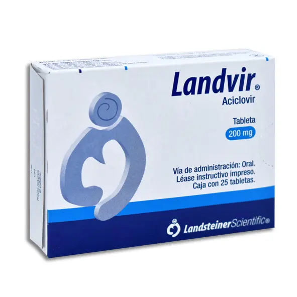 LANDVIR Tabletas - c/25