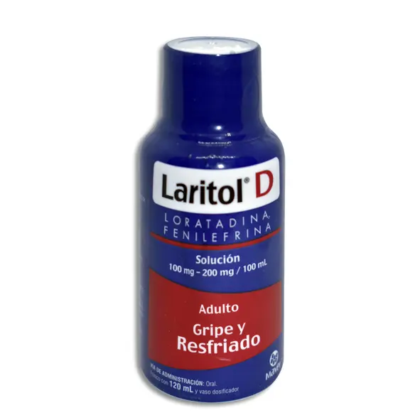 LARITOL D ADULTO Solucion - 120 ml