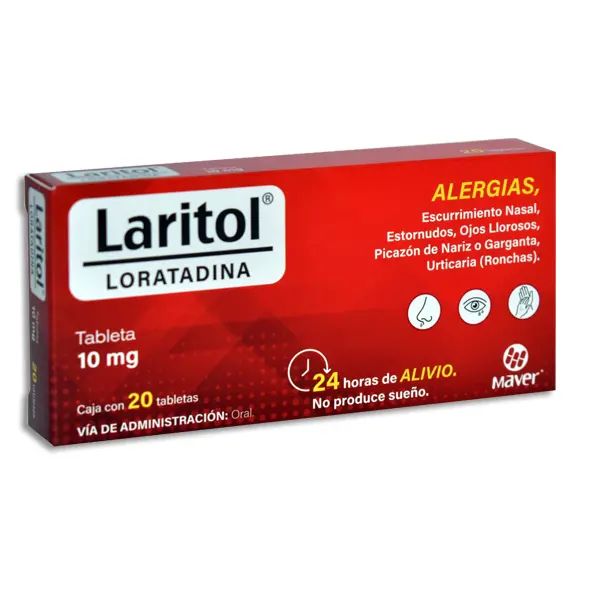 LARITOL Tabletas - c/20