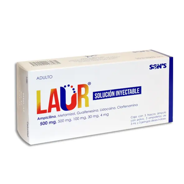 [7502001166981] LAUR ADULTO Solucion Inyectable - c/3