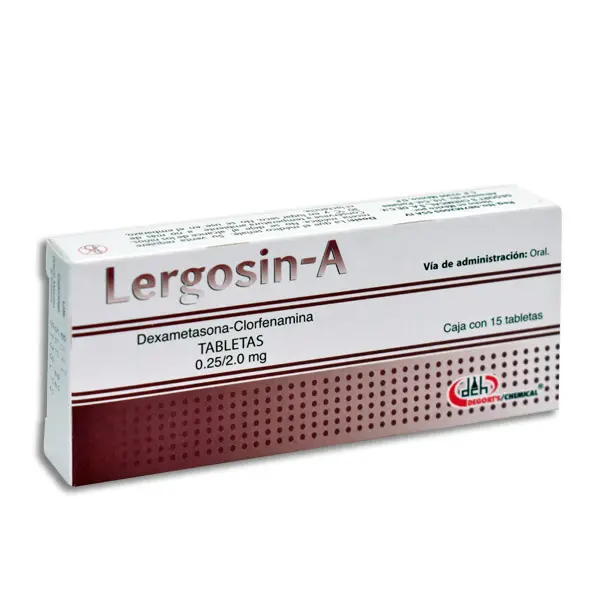 LERGOSIN-A Tabletas - c/15