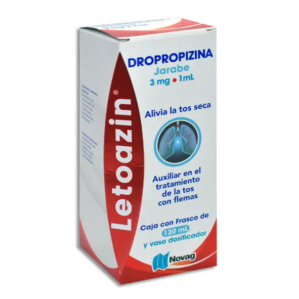 [7501075725988] LETOAZIN Jarabe - 120 ml